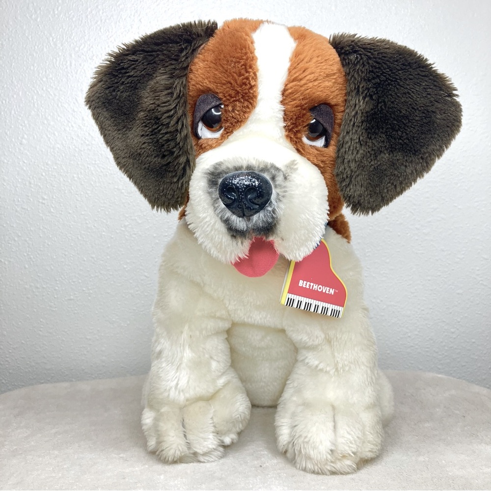 Beethoven's 2nd Hasbro 1993 Saint Bernard Plush Stuffed Toy Dog Vintage Kenner
